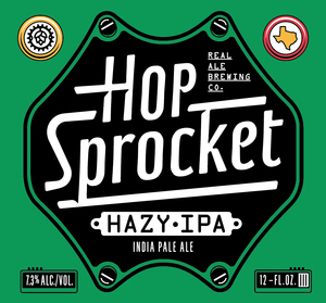 Real Ale Brewing Co. Hop Sprocket August 2022