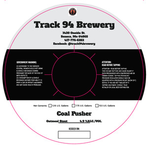 Track 94 Brewery Coal Pusher August 2022