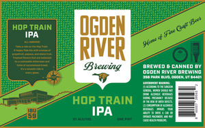 Ogden River Brewing Hop Train IPA