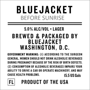 Bluejacket Before Sunrise September 2022