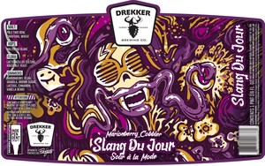 Drekker Brewing Company Slang Du Jour Marionberry Cobbler January 2023
