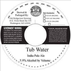 Old Bridgeview Brewing Tub Water January 2023