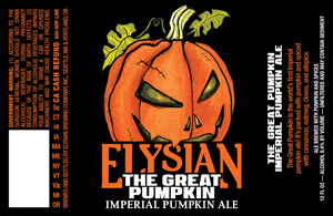 Elysian Brewing Company The Great Pumpkin Imperial Pumpkin Ale