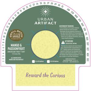 Urban Artifact Mango & Passionfruit January 2023