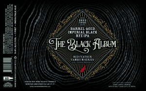 The Black Album Barrel Aged Imperial Black Rye India Pale Ale