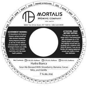 Mortalis Brewing Company Hydra Bianca