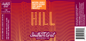 Southern Grist Brewing Co Imperial Double Fruited Passion Fruit Mango Pineapple Hill
