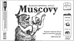 Alphabeta Brewery LLC Muscovy Russian Imperial Stout January 2023