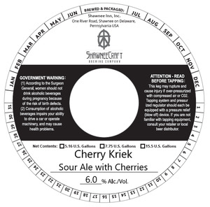 Shawneecraft Cherry Kriek January 2023