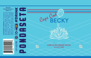 Pondaseta Cape Cod Becky January 2023