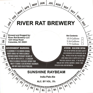 River Rat Brewery Sunshine Raybeam January 2023