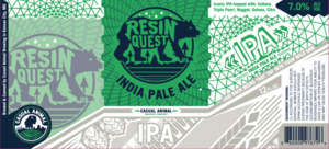 Casual Animal Brewing Co Resin Quest IPA