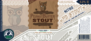 Casual Animal Brewing Co Peanut Butter Stout