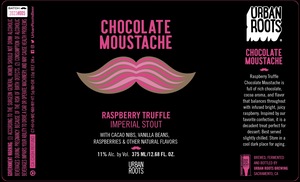 Urban Roots Brewing Chocolate Moustache Raspberry Truffle