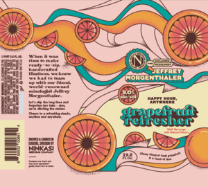 Ninkasi Brewing Company Grapefruit Refresher
