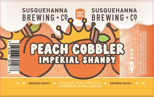 Susquehanna Peach Cobbler Imperial Shandy January 2023