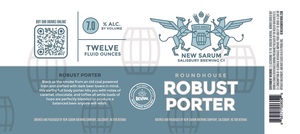 New Sarum Salisbury Brewing Co Roundhouse Robust Porter January 2023