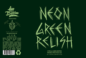 Hop Butcher For The World Neon Green Relish