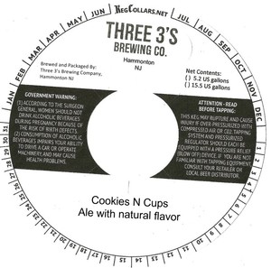 Three 3's Cookies N Cups January 2023