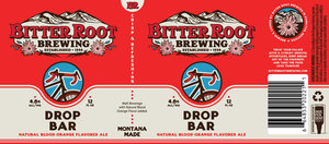 Bitter Root Brewing Drop Bar Natural Blonde Orange Flavored Ale