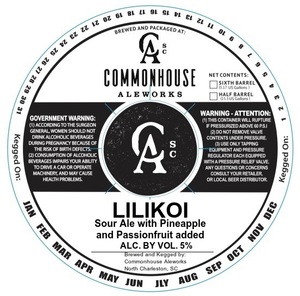 Commonhouse Aleworks Lilikoi January 2023