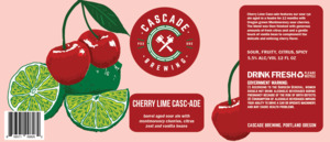 Cascade Brewing Cherry Lime Casc-ade January 2023