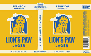 Lion's Paw Lager January 2023