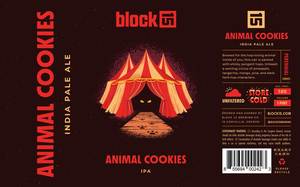 Block 15 Brewing Co. Animal Cookies