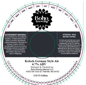 Kolsch-german Style Ale January 2023