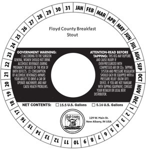 Floyd County Brewing Company Floyd County Breakfast Stout