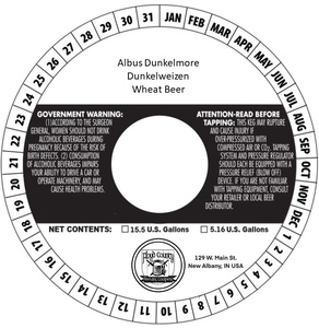 Floyd County Brewing Company Albus Dunkelmore Dunkelweizen Wheat Beer