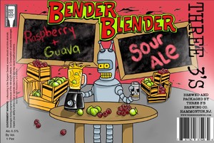 Bender Blender Raspberry + Guava January 2023