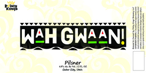 Policy Kings Brewery Wah Gwaan Pilsner January 2023