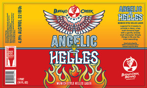 Buffalo Creek Brewing Angelic Helles January 2023