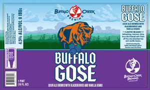 Buffalo Creek Brewing Buffalo Gose January 2023
