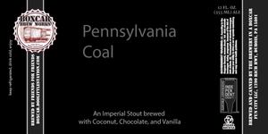 Boxcar Brew Works Pennsylvania Coal January 2023