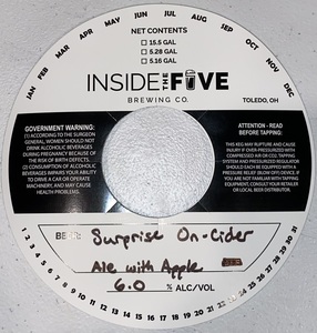 Inside The Five Brewing Surprise On-cider February 2023