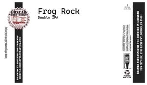 Boxcar Brew Works Frog Rock January 2023