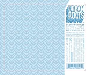 Urban Roots Brewing Geometric Clouds January 2023