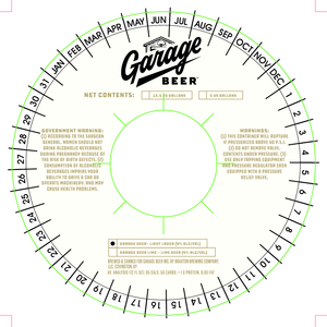 Garage Beer Light Lager February 2023