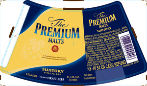 Suntory The Premium Malt's January 2023