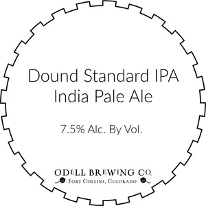 Odell Brewing Co Double Standard January 2023