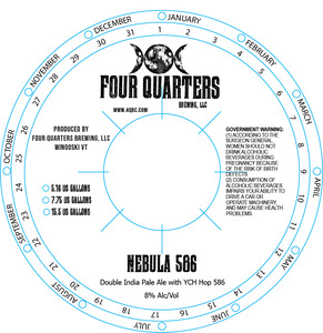 Four Quarters Brewing, LLC Nebula 586 January 2023