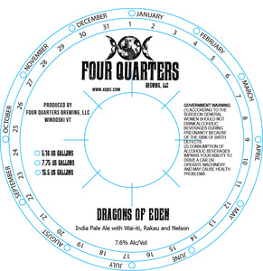 Four Quarters Brewing, LLC Dragons Of Eden