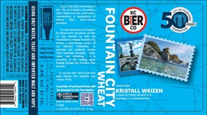Kansas City Bier Company Fountain City Wheat January 2023