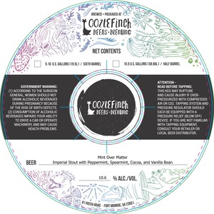 Oozlefinch Beers + Blending Mint Over Matter January 2023