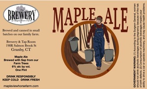 The Brewery At Maple View Farm Maple Ale