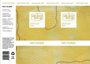 Untitled Art. Rice Pilsner February 2023