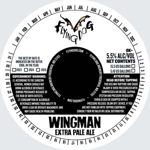 Flying Dog Brewery Wingman Extra Pale Ale