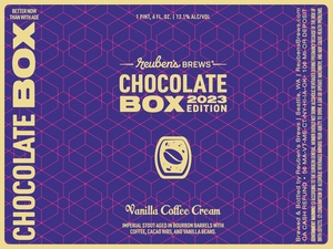 Reuben's Brews Chocolate Box Vanilla Coffee Cream February 2023
